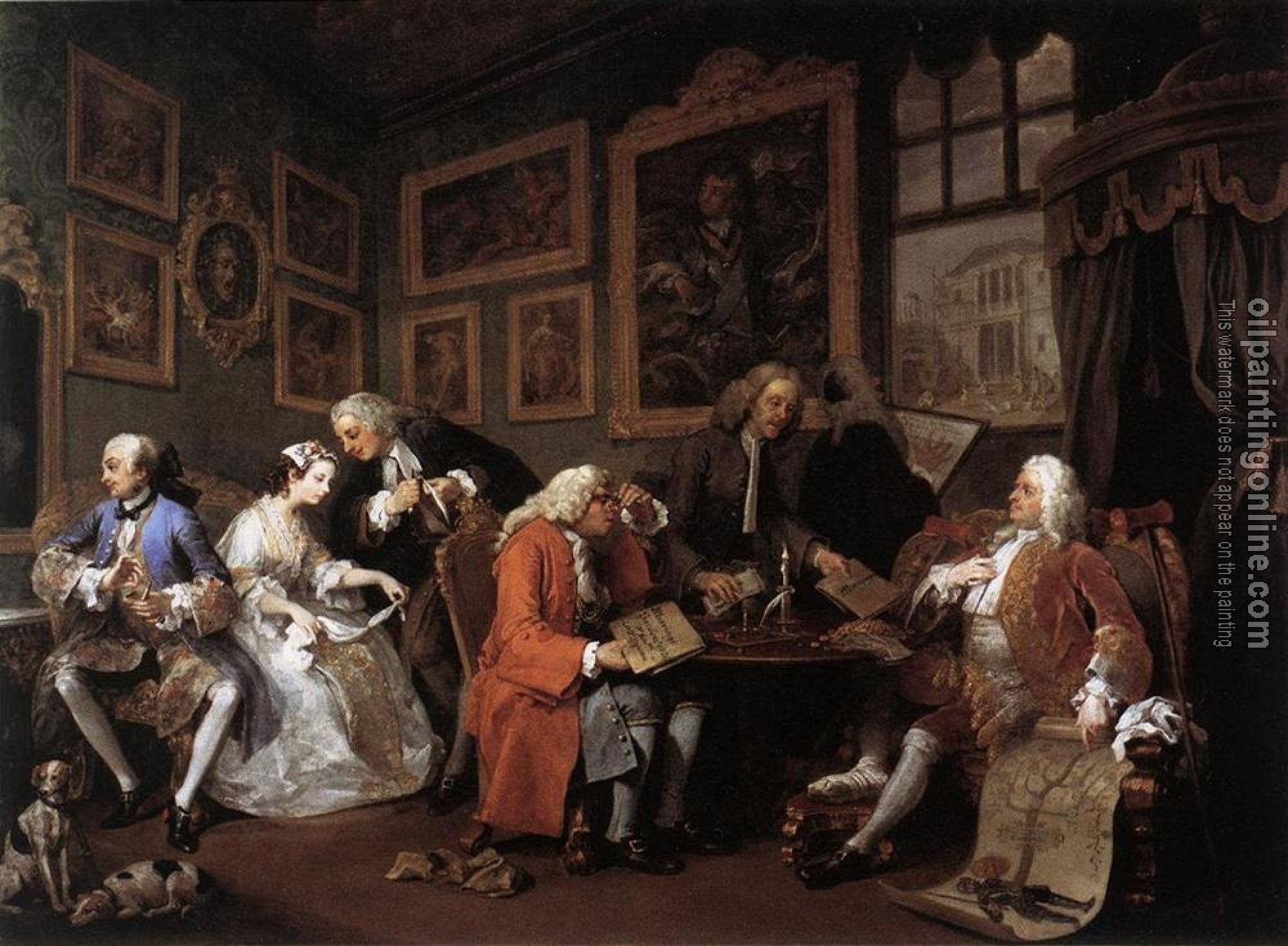 Hogarth, William - Marriage a la Mode